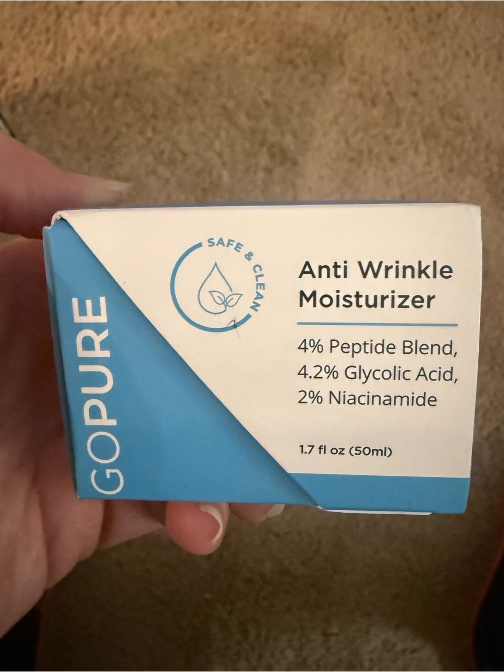 Blue Anti-Wrinkle Moisturizer – Lightweight Daily Hydration